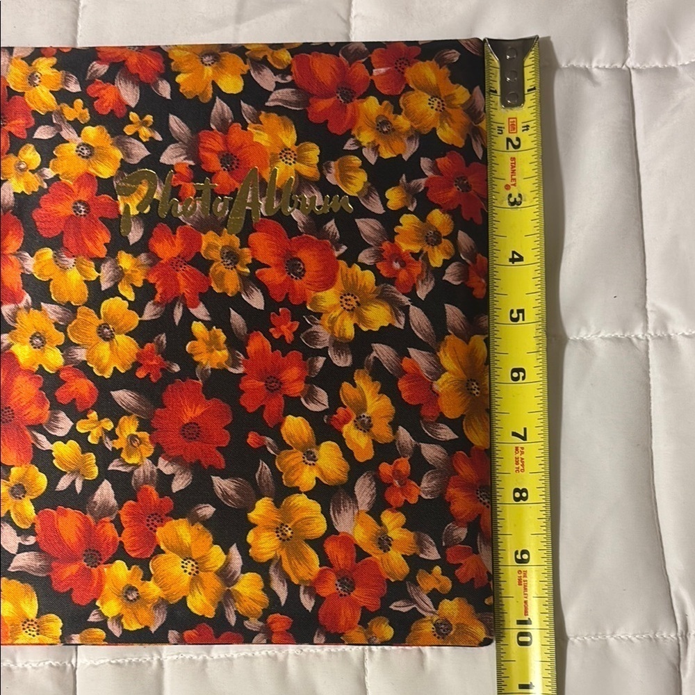Vintage Floral Spiral Photo Album/ Notebook - Picture 10 of 11